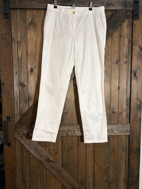 Talbots Cream Chino Pants